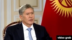 Президент Алмазбек Атамбаев