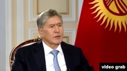 Kyrgyz President Almazbek Atambaev