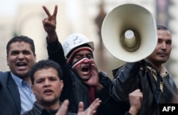Müsürde "Arap bahary" protestleri döwründe geçirilýän demonstrasiýalaryň biri.