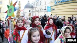Рождество в Украине. Архивное фото