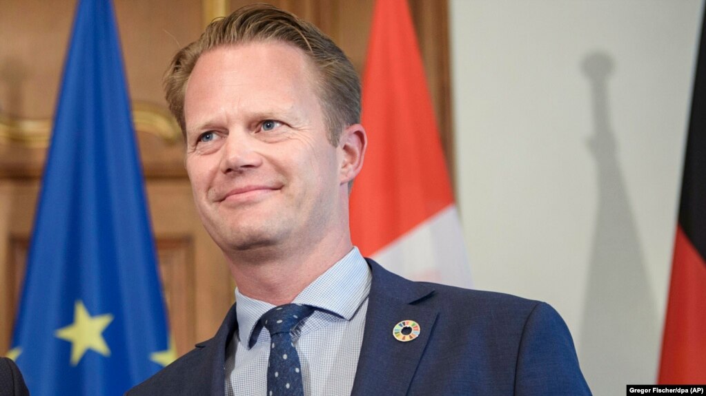 Міністр закордонних справ Данії Єппе Кофод 