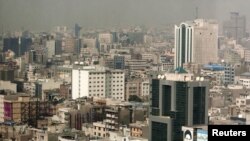 Iran -- A general view of Tehran's cityscape, 22Feb2010