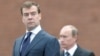 A Kremlin source was recently quoted as saying President Dmitry Medvedev (left) and Prime Minister Vladimir Putin have decided to use a note taker at their meetings because of “misunderstandings” that have arisen.