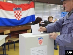 Glasanje na referendumu o ulasku Hrvatske u EU, 22. januar 2012.