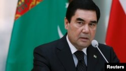 Türkmenistanyň prezidenti Gurbanguly Berdimuhamedow.