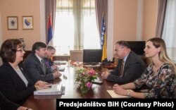 I Mladen Ivanić se susreo sa američkim zvaničnikom u Sarajevu, 3. aprila 2018.