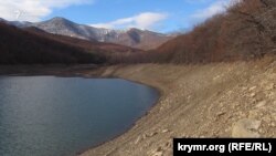 Изобильненское водохранилище, январь 2020 года