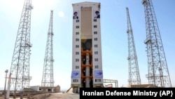 Иранска лансирна рампа за ракети
