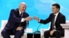 Встреча Александра Лукашенко и Владимира Зеленского в Житомире, Украина, 4 октября 2019 года. Фото: ТАСС