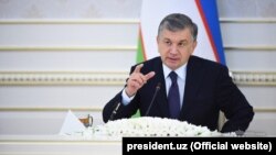 O‘zbekiston prezidenti Shavkat Mirziyoyev.