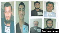 Фотографии казненных в Афганистане талибов.