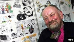Знаменитый датский карикатурист Курт Вестергорд, скрывающийся от исламистов по сей день