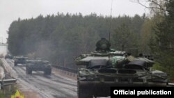 Танкҳои русӣ дар Беларус