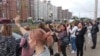 Протесты в Белороуссии. Минск. 12 августа 2020 г.
