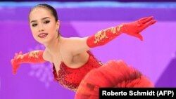 Russia's Alina Zagitova won the gold medal at the Helsinki stage of the Grand Prix (file photo)