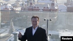 Арнольд Шварценеггер в Москве