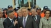 Президент Назарбаевтың Атыраудағы сапарында мәңгілік президент идеясын мектеп директоры қайталады