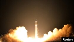 Ispaljivanje interkontinentalne rakete, Sjeverna Koreja (2017.)