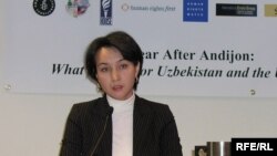 Журналистка Галима Бухарбаева, основатель и главный редактор веб-сайта Uznews.net. 