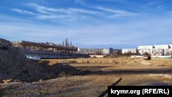 Стадион «Горняк» в Балаклаве, декабрь 2019 года