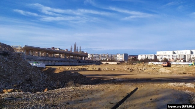Стадион «Горняк» в Балаклаве, декабрь 2019 года