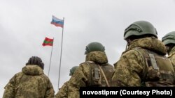 Exerciții militare comune ale armatei transnistrene și ale armatei ruse în regiunea transnistreană. 20 noiembrie 2019