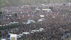 Czechs Hold Mass Anti-Government Protest On Eve Of Velvet Revolution