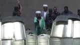 Uzbek Clerics Join Riot Police Drills video grab 1