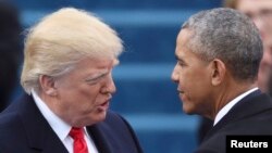 Donald Trump i Barack Obama