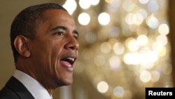АҚШ президенті Барак Обама. Ақ үй, Вашингтон, 9 қараша 2012 ж.