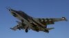 Российский военный самолет в небе над Сирией