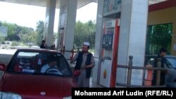 Afghanistan – a gas station in Kabul on 03Aug2011