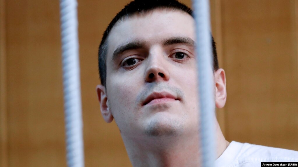 Aleksandr Sokolov in a Moscow court on August 10