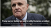 Pagina de titlu a articolului din „Politico” despre avocatul Rudy Giuliani și România (Foto: Alex Wong/Getty Images)