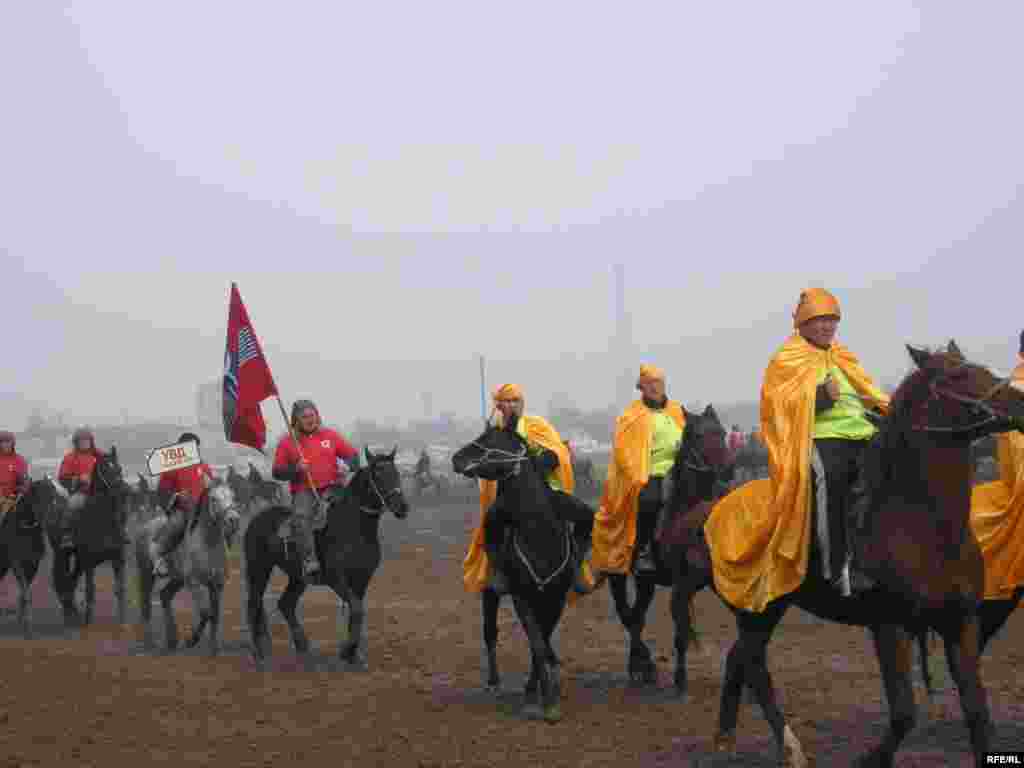 Kyrgyzstan -- National Horses Game Kök-Börü Championship, 23feb2009