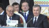 Tajikistan -- Shavkat Mirziyaev, president of Uzbekistan during his visit to Dushanbe city, 28Sep2018