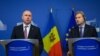 Premierul Pavel Filip la Bruxelles: președintele Igor Dodon nu are puterea să semneze memorandumul cu Uniunea Economică Eurasiatică