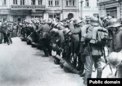 Німецькі війська у центрі Києва, березень 1918 року