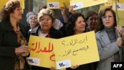 عراقيات يطالبن بالمشاركة في صنع القرار