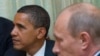 U.S. President Barack Obama (left) and Russian Prime Minister Vladimir Putin meet at the latter's country residence outside Moscow in July 2009.