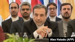 Abbas Araqchi, political deputy at the Iranian Foreign Ministry, attends a meeting of the Joint Commission of the Joint Comprehensive Plan of Action (JCPOA), June 28, 2019