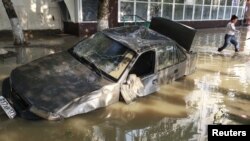Крымск после наводнения