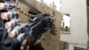 A Free Syrian Army fighter holds his weapon near the front line in the suburbs of Damascus. A study found that up to 5,500 foreign fighters have traveled to Syria since the crisis erupted more than two years ago.
