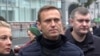 Російський опозиціонер Олексій Навальний був затриманий 17 січня відразу після повернення з Німеччини