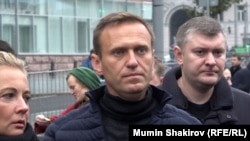 Російський опозиціонер Олексій Навальний був затриманий 17 січня відразу після повернення з Німеччини