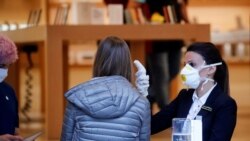 Mjerenje temperature ljudima prije ulaska u trgovinu, Cirih