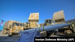 Iran-made Bavar-373 air-defense missile system is displayed during a ceremony in Tehran, August 22, 2019. FILE PHOTO