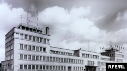 Першы будынак “Радыё Вызваленьне” (пазьней “Радыё Свабода”) у Мюнхене (1953-1967)