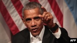 Барак Обама, раиси ҷумҳури собиқи Амрико. Акс аз бойгонӣ