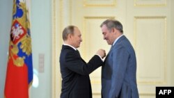 Președintele Vl. Putin și „Eroul Muncii”, Valeri Gergiev